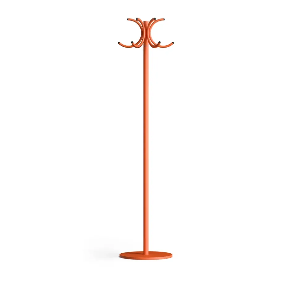 S70-12 coat rack, Orange texture