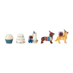 Salve birthday decoration 15 pieces, Multi