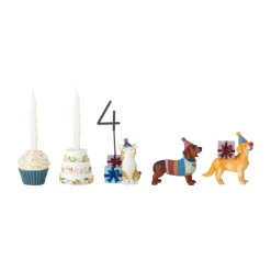Salve birthday decoration 15 pieces, Multi
