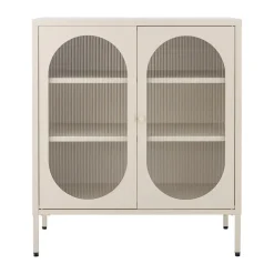 Salvo cabinet 80x40x90 cm, Nature, metal