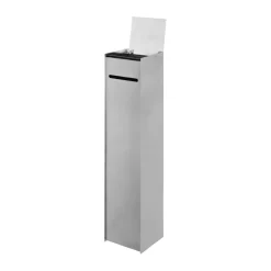 Sama toilet paper holder, Brushed stainless steel