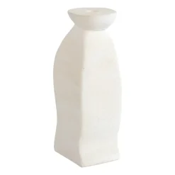 Sassi B candle sticks 30 cm, Chalk