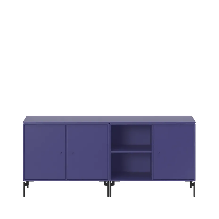 Save side table, Monarch 135, black lacquered leg