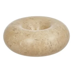 Savi marble candle sticks small 4 cm, Beige