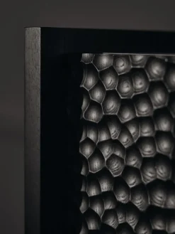 Scarni cabinet, Dark stained ash, 38x40x100 cm