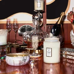 Scented candle glass jar 100 hours, Sparkling Cuvée