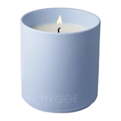 Scented candle large Ø8 cm, Hygge-blue