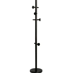 Screwed coatstand, Black stain