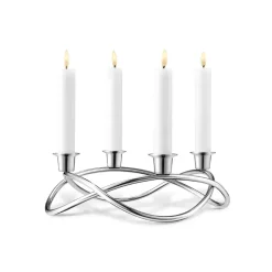 Season candleholder Ø26 cm, shiny