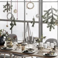 Season extension stand for candleholder, shiny
