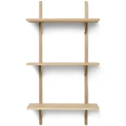 Sector shelfS/L, Oak-bronze