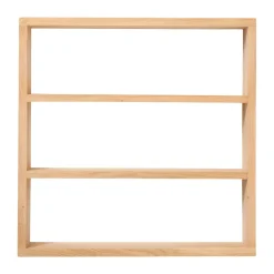 Sector wall shelf, Oak, 50x50x10 cm