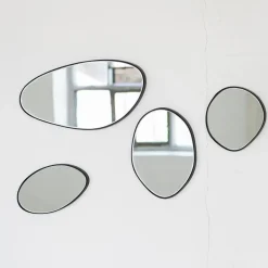 Serax mirror C, black