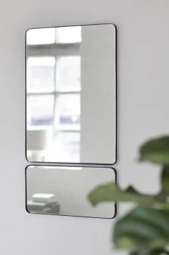 Serax mirror F 40x55 cm, Black