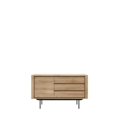 Shadow sideboard, Oak-Wax oil 1 door 3 drawers