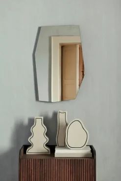 Shard mirror 50,5x76,4 cm, Black