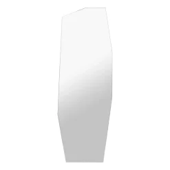 Shard mirror 57,8x165 cm, Black