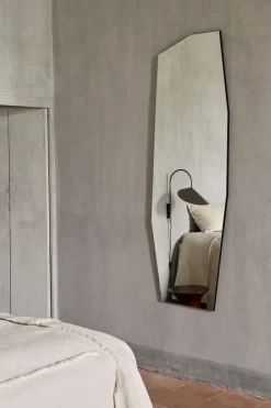 Shard mirror 57,8x165 cm, Black