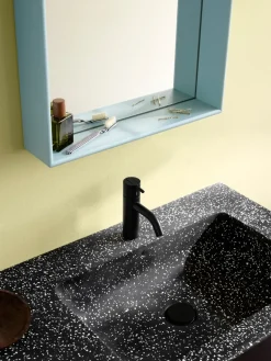 Shelfie colour frame mirror 46.8x69.6 cm, Flint
