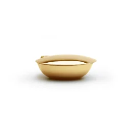 Shell votive, brass