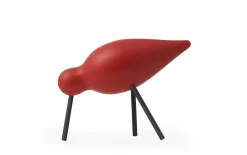 Shorebird medium 15 cm, Red