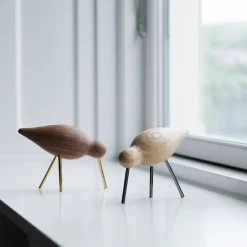 Shorebird walnut-brass, medium