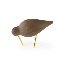 Shorebird walnut-brass, Small