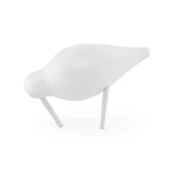 Shorebird white, small