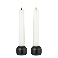 Silhouette candle sticks 34 2-pack, Black
