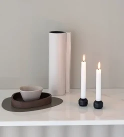 Silhouette candle sticks 34 2-pack, Black