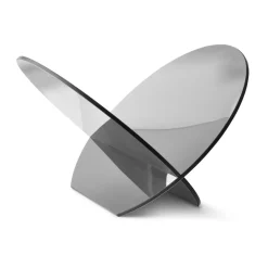 Silia newspaper stand, Stainless steel