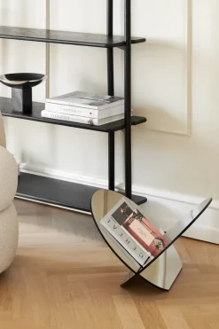 Silia newspaper stand, Stainless steel