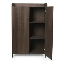Sill Low cabinet, Dark stained oak