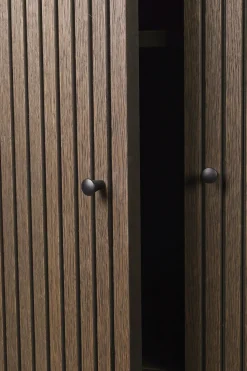 Sill Low cabinet, Dark stained oak