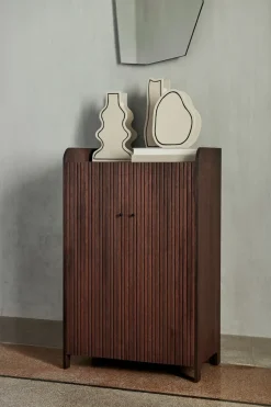 Sill Low cabinet, Dark stained oak