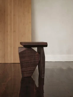 Silva Piece decoration, Dark stained mango wood