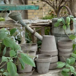 Simona flower pot Ø18 cm, grey