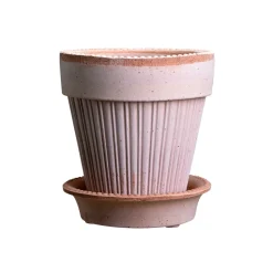 Simona flower pot Ø12 cm, pink