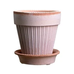 Simona flower pot Ø18 cm, pink