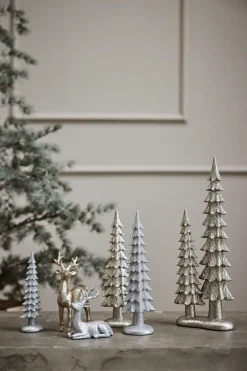 Sissia decoration Christmas tree 33 cm, Silver