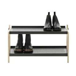 Sko shoe shelf, grey