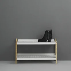 Sko shoe shelf, white