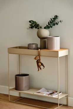 Sleek pot Ø12 cm, Beige