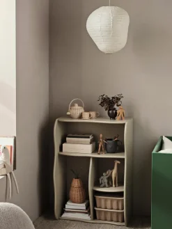 Slope bookshelf 66x95 cm, Cashmere