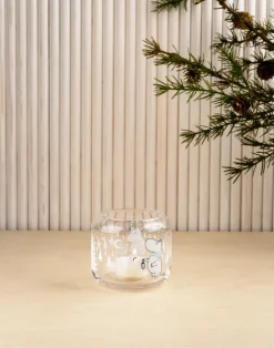 Snowfall lantern Ø9 cm, Clear