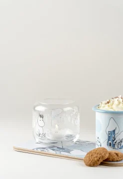 Snowfall lantern Ø9 cm, Clear