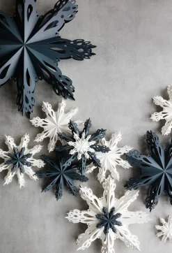 Snowflake Christmas decoration White, Ø15 cm