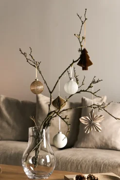 Snowing baubles 6-pack, White