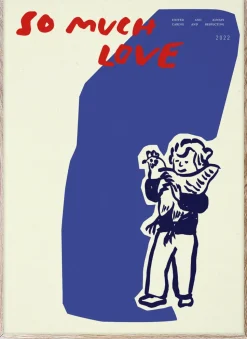 So Much Love Chicken poster, 30x40 cm