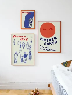 So Much Love Chicken poster, 30x40 cm